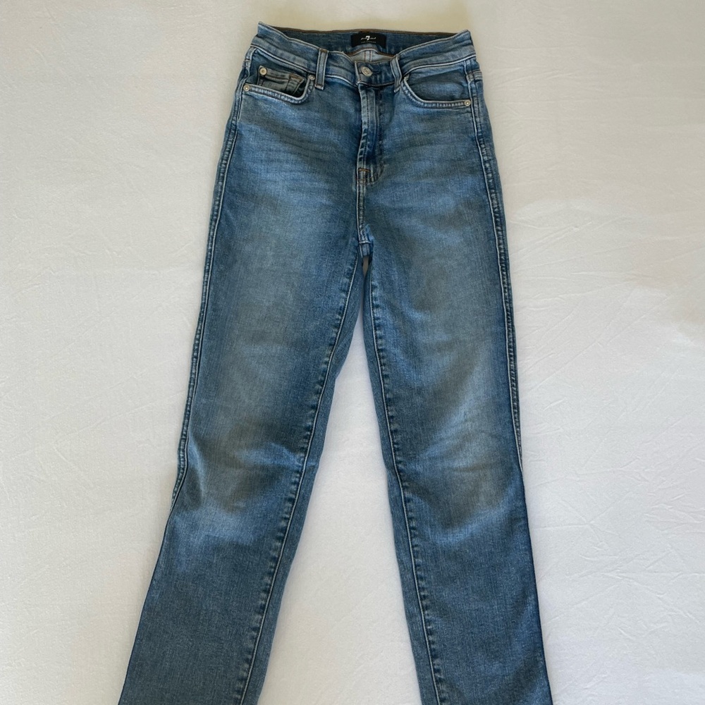 7 for all Mankind cropped jeans